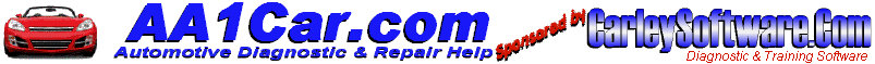 AA1Car automotive diagnosis & repair help 

for car problems
