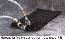 flush condenser