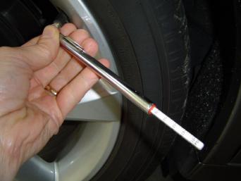 tire inflation tire gauge