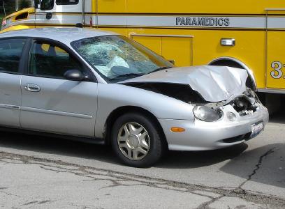 air bags deployed after crash