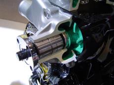 a bad water pump shaft seal can leak coolant