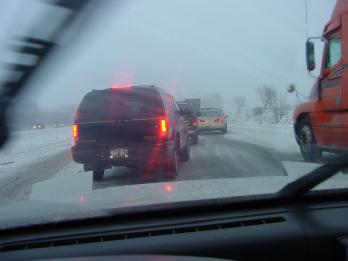 bad defrosters reduce visibility